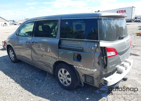 2013 Nissan Quest S из США, поврежденный, VIN JN8AE2KP3D9069539